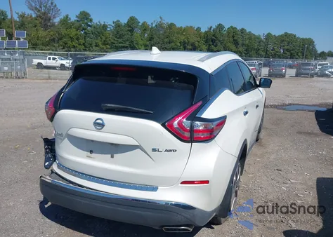 2017 Nissan Murano Sl from USA, damaged, VIN 5N1AZ2MH3HN123999